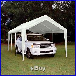King Canopy 10 x 20 ft. Hercules Snow Load Canopy White