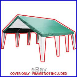 King Canopy 20 Ft x 20 Ft Green/White Event Tent Cover, T2020ETG New