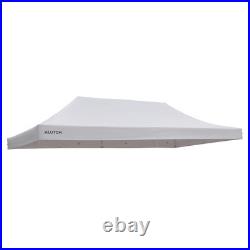 Klutch Tent Canopy Top Replacement 20ft. X 10ft, Commercial Strength, White
