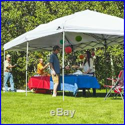 Large Instant Canopy 20' x 10' Straight Leg Party Shelter Shed Outdoor Sun Shade