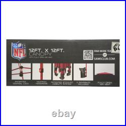 Logo Brands Officially Licensed NFL 12' x 12' Adjustable Canopy with Air Vent