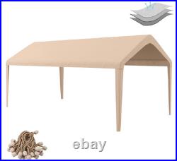 Lona Repuesto Carpa Garaje 10x20 ft Oxford 800D Impermeable con Elásticos, Nuevo
