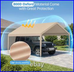 Lona Repuesto Carpa Garaje 10x20 ft Oxford 800D Impermeable con Elásticos, Nuevo