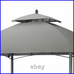 Mainstays Ledger 5' x 8' Outdoor Grill Gazebo with Canopy Top