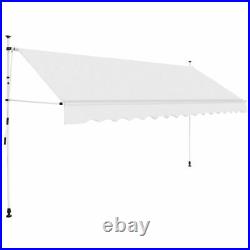 Manual Retractable Awning 137.8 Cream