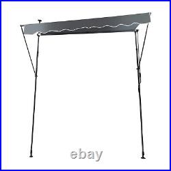 Manual Retractable Sunshade Adjustable Outdoor Sun Shade Sunshade Shelter