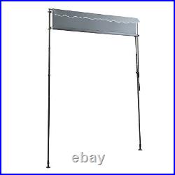 Manual Retractable Sunshade Adjustable Outdoor Sun Shade Sunshade Shelter