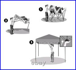 Member's Mark 10'x10' Instant Canopy EasyLift Technology Gray