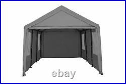 Mila 10x20ft Carport Canopy Tent Garage Shed Storage Heavy Duty, 4 Windows