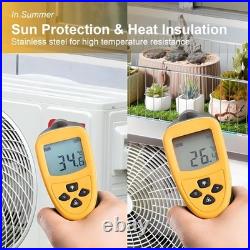 Mini Split Cover for Outside Unit, Heat Pump Outdoor Covers (39×16IN) Stainles