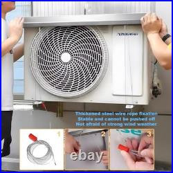 Mini Split Cover for Outside Unit, Heat Pump Outdoor Covers (39×16IN) Stainles