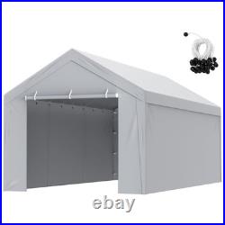 Multi-Functional 10x20 ft Garage Canopy with Easy Installation & UV Resistance