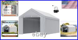 Multi-Functional 10x20 ft Garage Canopy with Easy Installation & UV Resistance