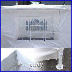 NEW 10'x20' Party Tent Outdoor Gazebo Canopy Tent Wedding With 4 Removable Walls