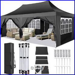 NEW 10x20ft Outdoor Wedding Pop Up Canopy Heavy Duty Instant Party Tent Shelter