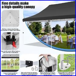 NEW 10x20ft Outdoor Wedding Pop Up Canopy Heavy Duty Instant Party Tent Shelter