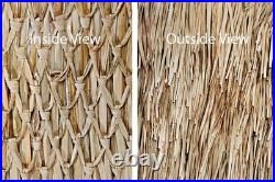 NEW 35x 60' Palm Thatch Roll Commercial Grade Palapa Hut Tiki Bar Covering