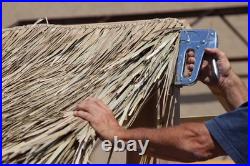 NEW 35x 60' Palm Thatch Roll Commercial Grade Palapa Hut Tiki Bar Covering