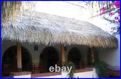 NEW 35x 60' Palm Thatch Roll Commercial Grade Palapa Hut Tiki Bar Covering