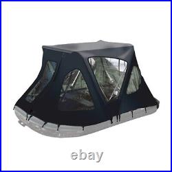 NEW Aleko Winter Waterproof Canopy Tent for Inflatable Boat 8.5 Feet BT250 Black
