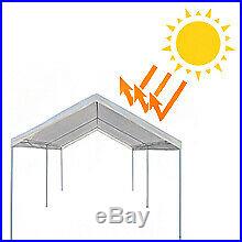 NEW Portable Heavy Duty Canopy Car Garage 10' X 20' Tent Carport Steel Frame