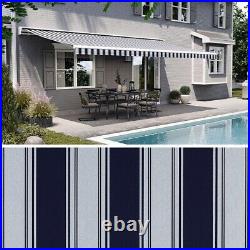 NEW Sunsetter Motorized XL Retractable Awning 20'W by 11'8 projection (IVY)