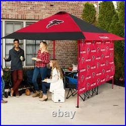 NFL Atlanta Falcons Extra Large 12' X 12' Pagoda Canopy / Tent + Side Wall