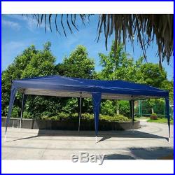 New 10'x 20'Canopy Gazebo Easy Pop Up Waterproof Tent Outdoor Wedding Party Tent