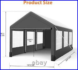 New 10x20ft Heavy Duty Carport Portable Garage for Car Boat Truck Motorcycle