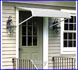 NuImage Awnings Aluminum Door Canopy 40 Width 42 Projection PICTURED ITEM ONLY