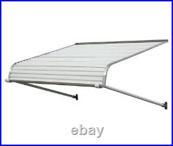 NuImage Awnings Aluminum Door Canopy 40 Width 42 Projection PICTURED ITEM ONLY