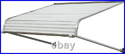 Nuimage Awnings 48425 Series 2500 Aluminum Door Canopy with Support Arms, 48 Inc