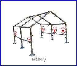 OD 3/4 Pipe Canopy Fittings for 10' x10'/20'/30'/40' Carport Canopy Greenhouse