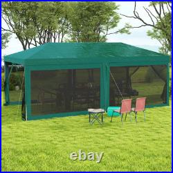 Outdoor 10' x 20' Canopy Tent with UV Protection & Lasting Strength Green