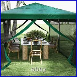 Outdoor 10' x 20' Canopy Tent with UV Protection & Lasting Strength Green