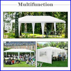 Outdoor 10'x20'Canopy Party Wedding Tent Gazebo Pavilion Cater Events 4 Sidewall