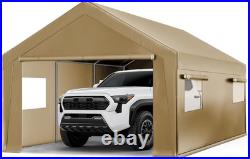 Outdoor 10'x20' Heavy Duty Carport, Car Canopy, Portable Garage, Party Tent, Shed