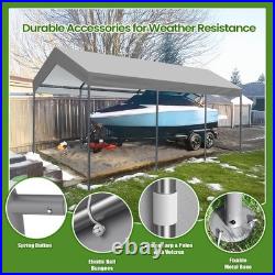 Outdoor 10'x20' Heavy Duty Carport, Car Canopy, Portable Garage, Shed, Party Tent