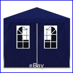 Outdoor 10'x30' Blue Canopy Party Tent Gazebo Pavilion Cater Events 8 Sidewalls