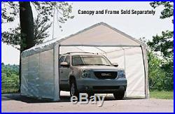 Outdoor Canopy Enclosure Kit 10 x 20 Car Port Shelter Cover Tent Portable Garage