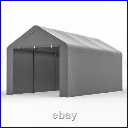 Outdoor Carport 10x20 Heavy Duty Canopy Storage Shed, Portable Garage Party Tent