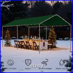 Outdoor Carport 10x20ft Heavy Duty Car Tent, Portable Garage for Car, Party