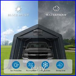 Outdoor Carport 13' x 22' Heavy Duty Canopy Shed Portable Garage Storage Shelter