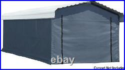 Outdoor Carport Enclosure 12 x 20 ft Ripstop Tough Woven Fabric (Enclosure Only)