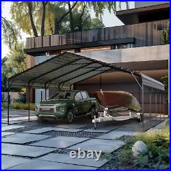 Outdoor Carport Metal Carport Heavy Duty RV Carport Canopy RV Cover 20' x 30