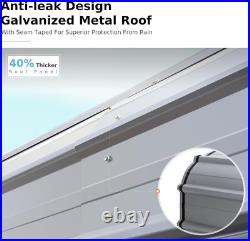 Outdoor Carport Metal Carport Heavy Duty RV Carport Canopy RV Cover 20' x 30