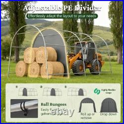 Outdoor Carports 10x20 ft Heavy Duty Car Canopy Garage Galvanized Frame Canopy