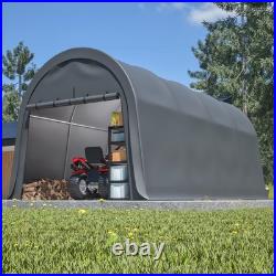 Outdoor Carports 10x20 ft Heavy Duty Car Canopy Garage Galvanized Frame Canopy