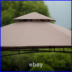 Outdoor Gazebo Canopy Awning Tent Garden Durable Prevent harmful UVA UVB Rays