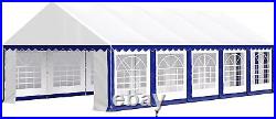 Outdoor Gazebo Canopy Event Wedding Party Tent With Side Walls Galvanized Steel